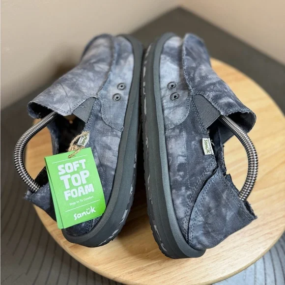 Sanuk Men’s vagabond tie dye slip on shoes - Picture 7 of 8